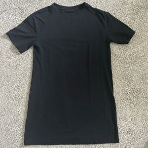 Black t-shirt dress
